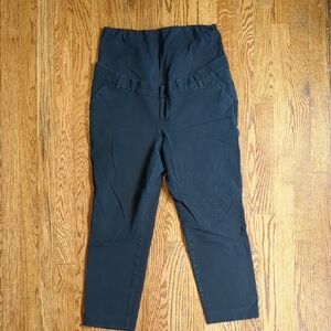 GAP Slim Ankle Maternity Pants Size 12 Black